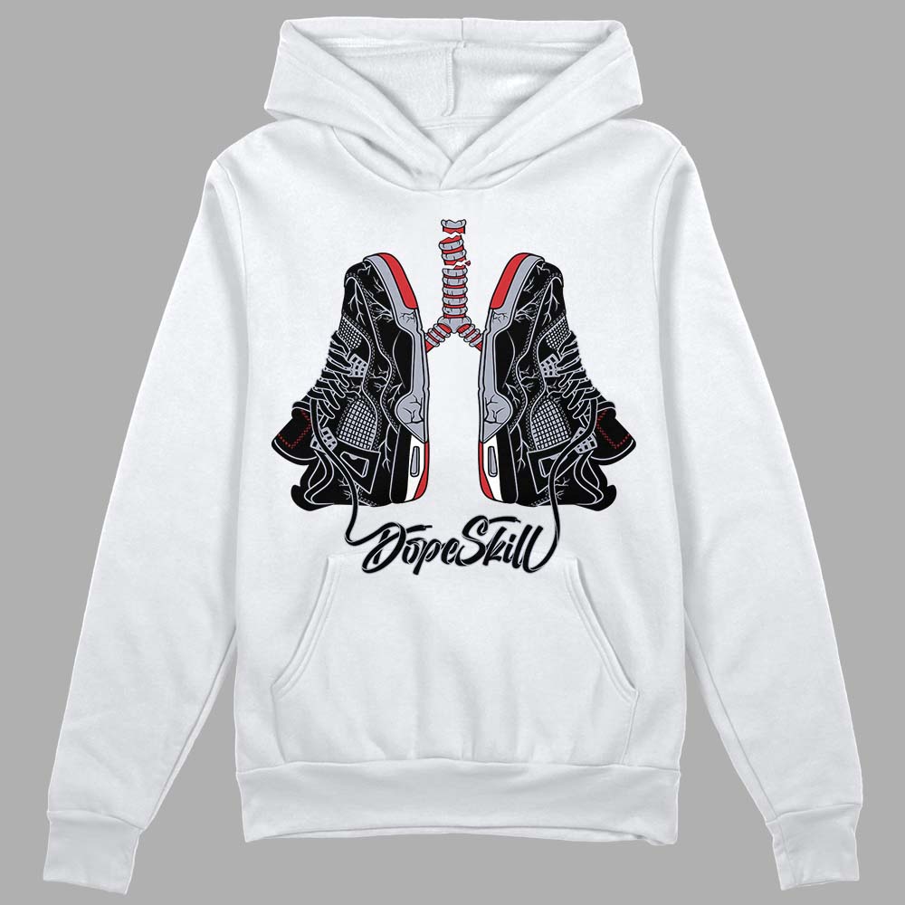 Bred Reimagined 4s superstreetwear Hoodie Sweatshirt Breathe Graphic