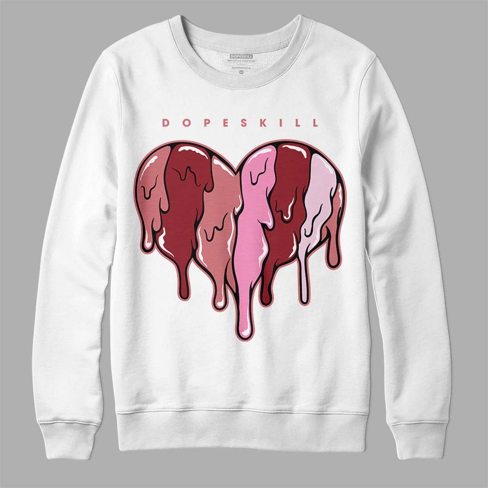 Valentine's Day Collection superstreetwear Sweatshirt Slime Drip Heart Graphic