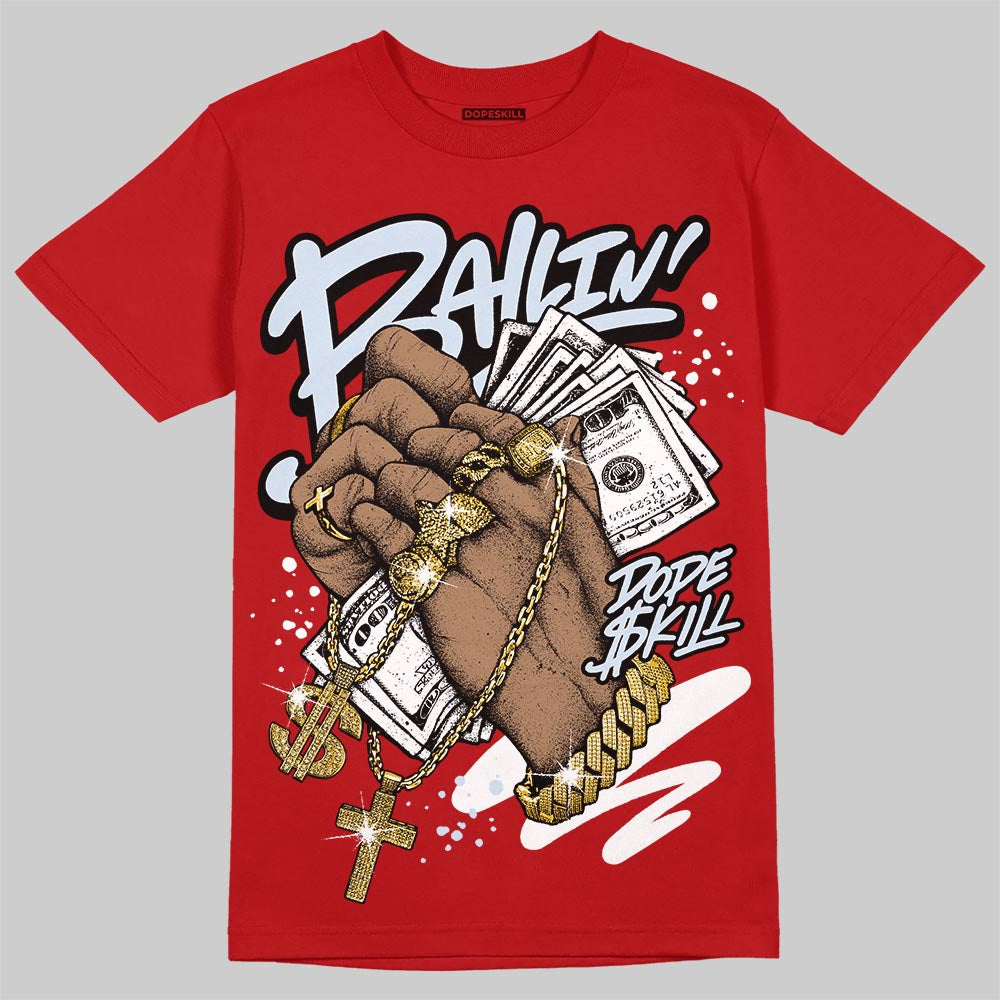 Cherry 11s superstreetwear T-Shirt Always Ballin' Graphic