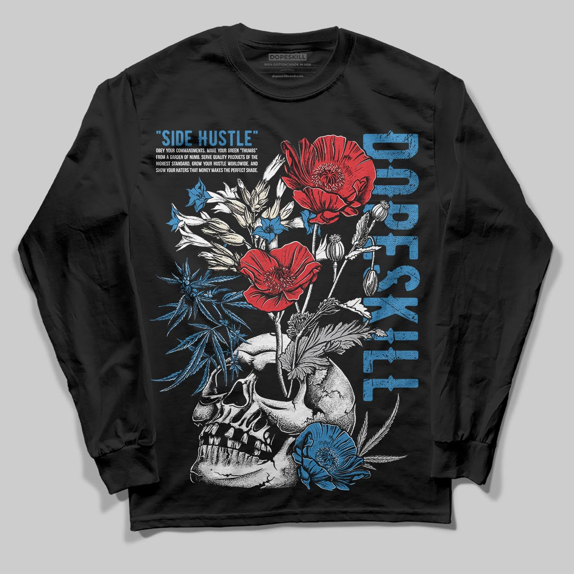 Rare Air 3s superstreetwear Long Sleeve T-Shirt Side Hustle Graphic
