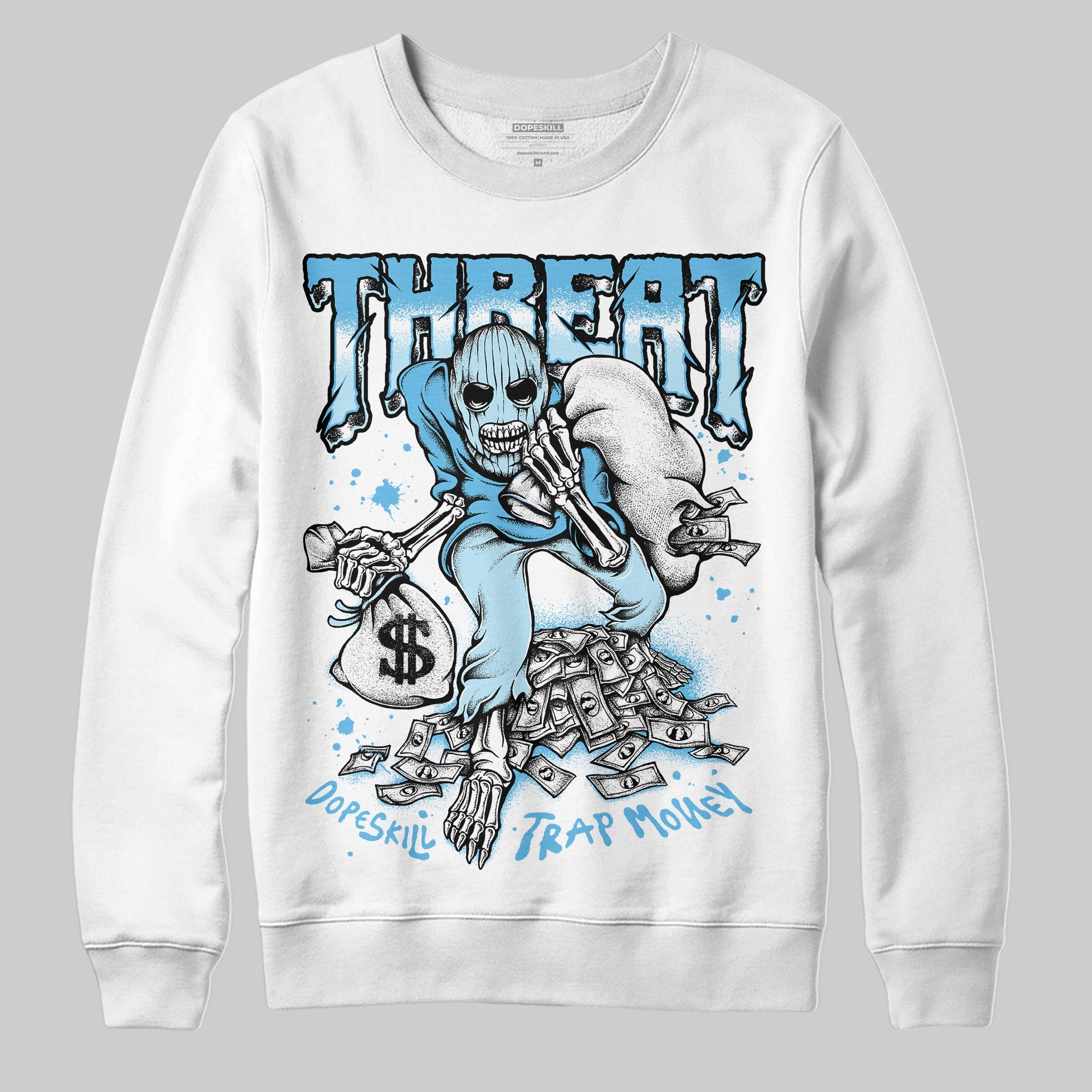 Legend Blue 11s superstreetwear Sweatshirt Threat Graphic