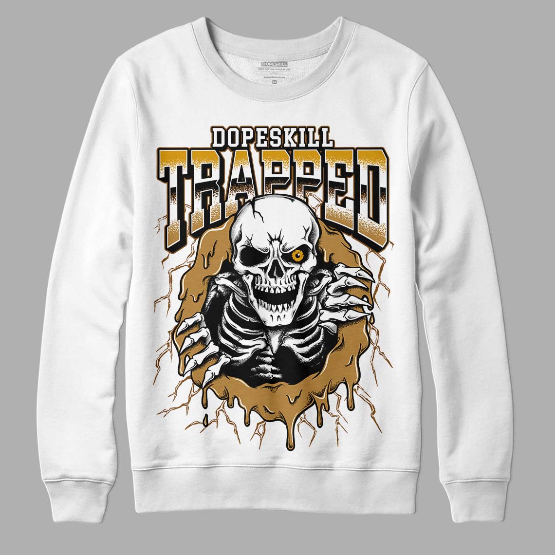 Wheat 13s superstreetwear Sweatshirt Trapped Halloween Graphic