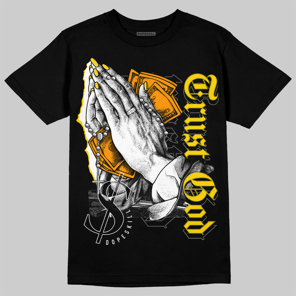 Yellow Ochre 6s superstreetwear T-Shirt Trust God Graphic