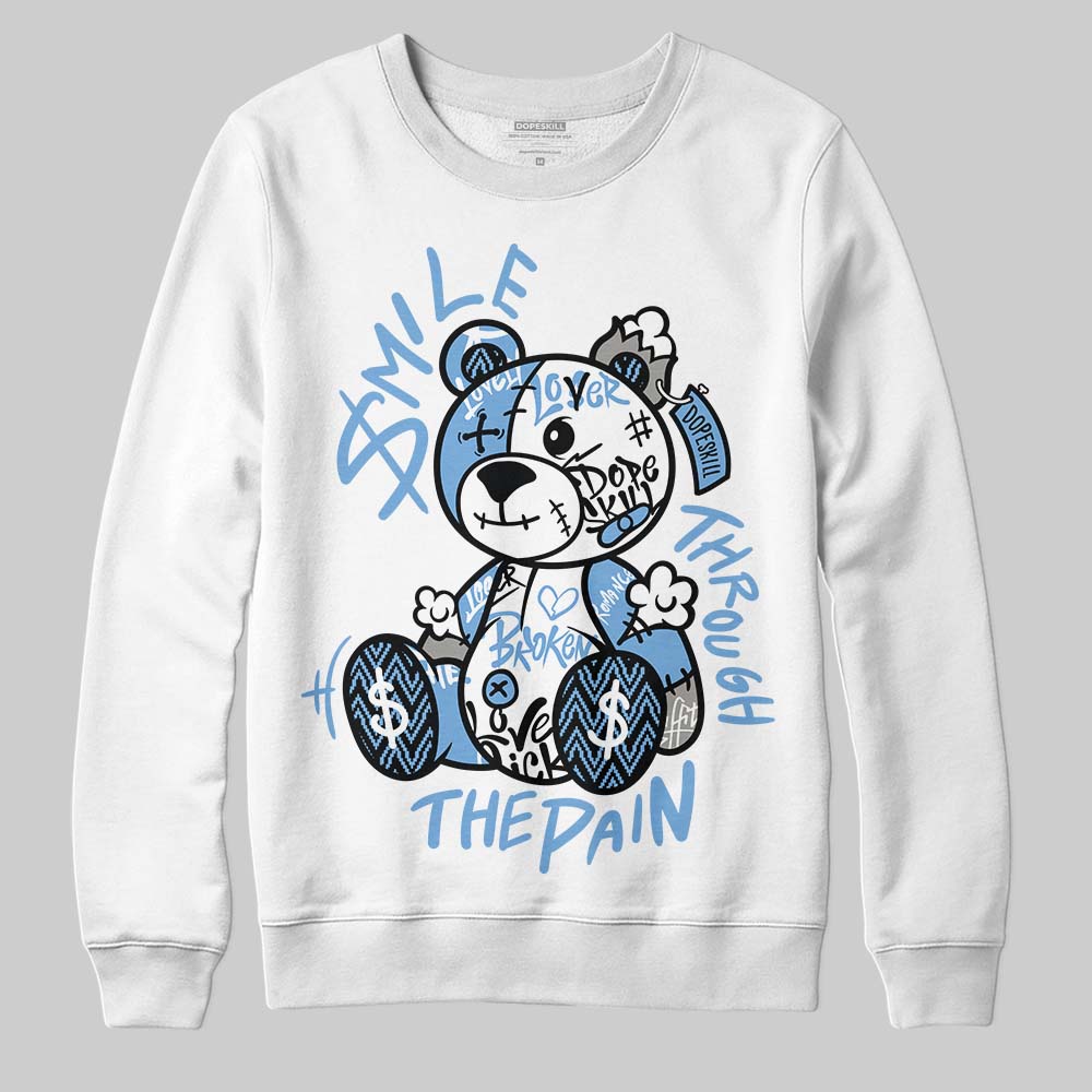 Melo 12s superstreetwear Sweatshirt Smile Through The Pain Graphic