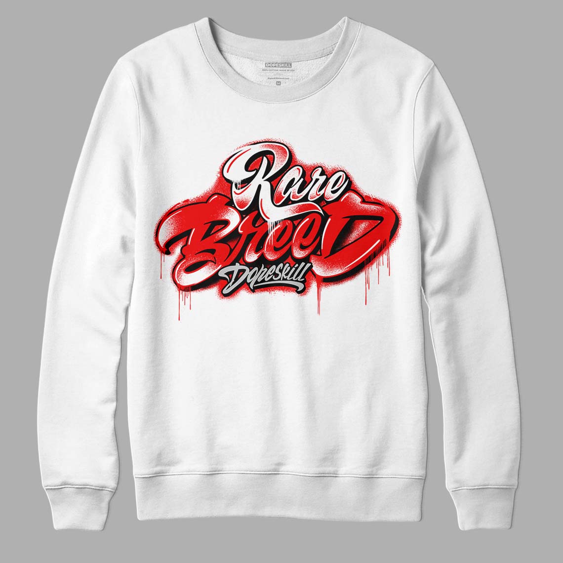 Cherry 12s superstreetwear Sweatshirt Rare Breed Type Graphic