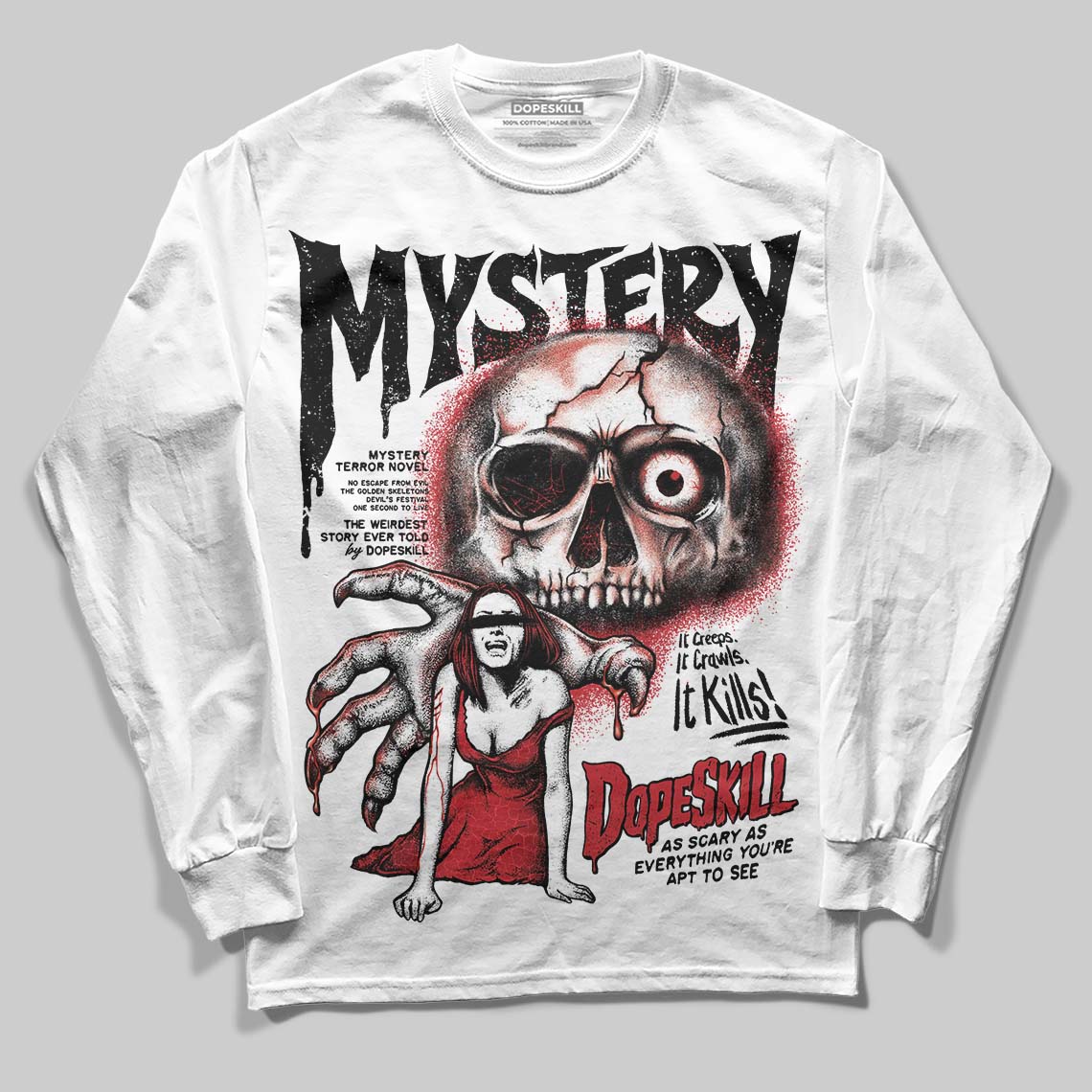 Ruby 1s superstreetwear Long Sleeve T-Shirt Mystery Ghostly Grasp Graphic