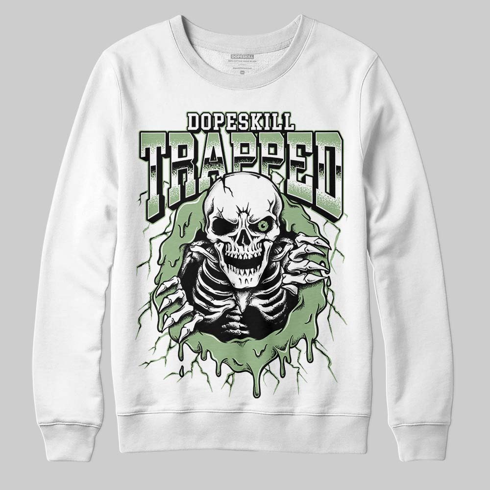 Seafoam 4s superstreetwear Sweatshirt Trapped Halloween Graphic