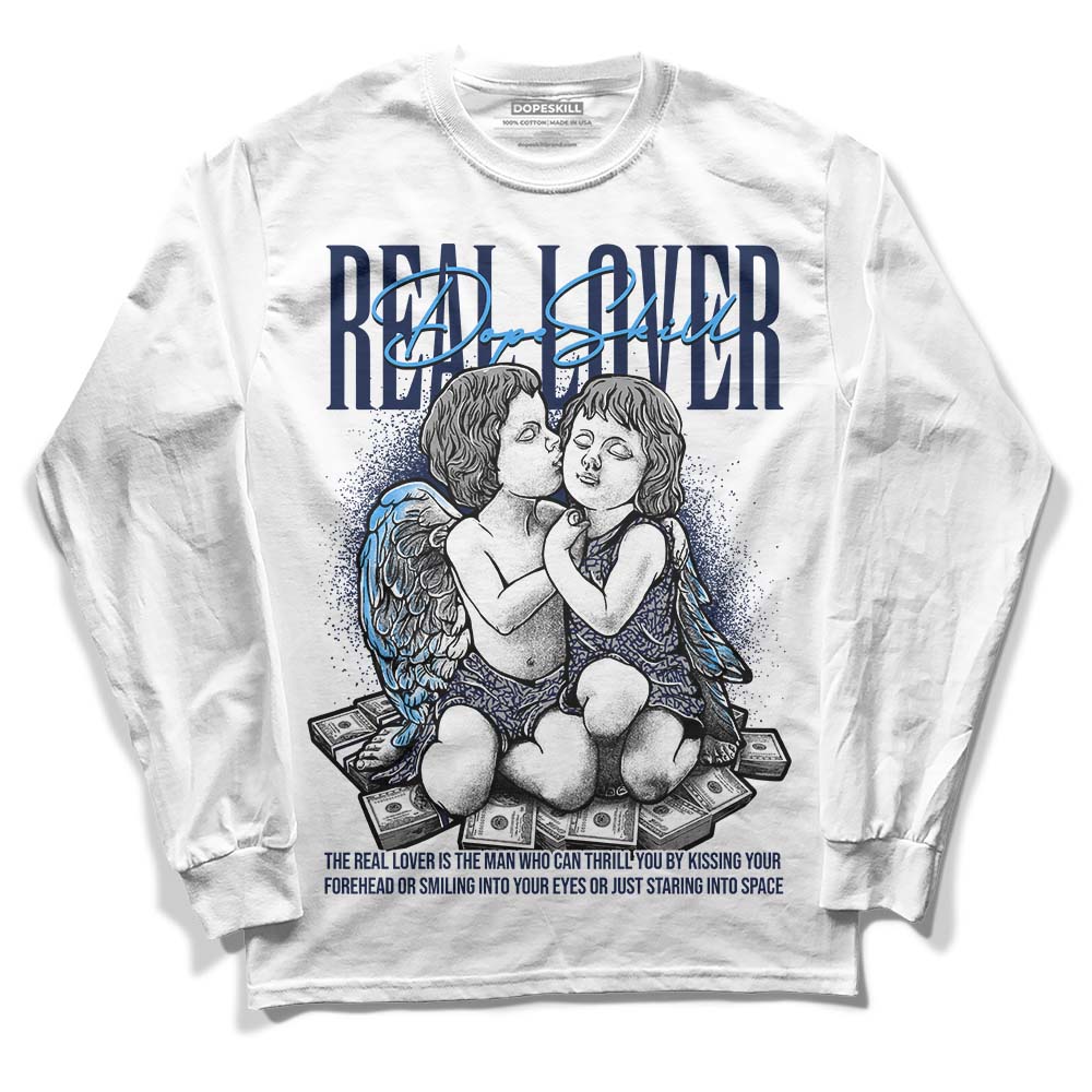 AJ Spizike White Obsidian superstreetwear Long Sleeve T-Shirt Real Lover Graphic