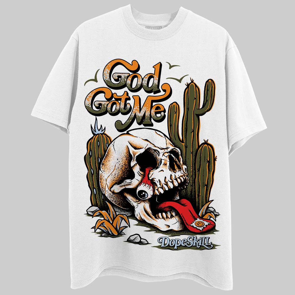 Olive 5s superstreetwear T-Shirt God Got Me Graphic