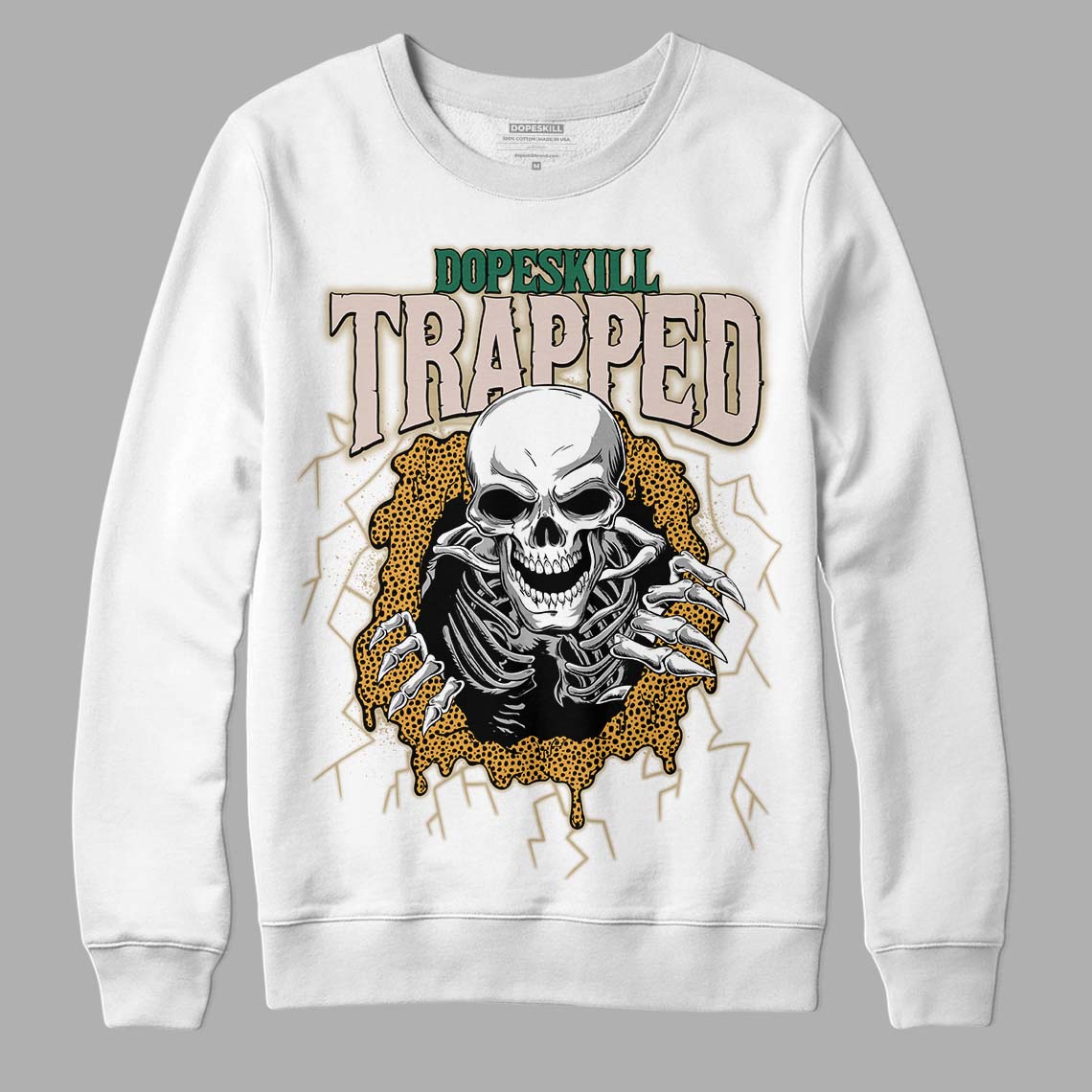Safari Dunk Low superstreetwear Sweatshirt Trapped Halloween Graphic