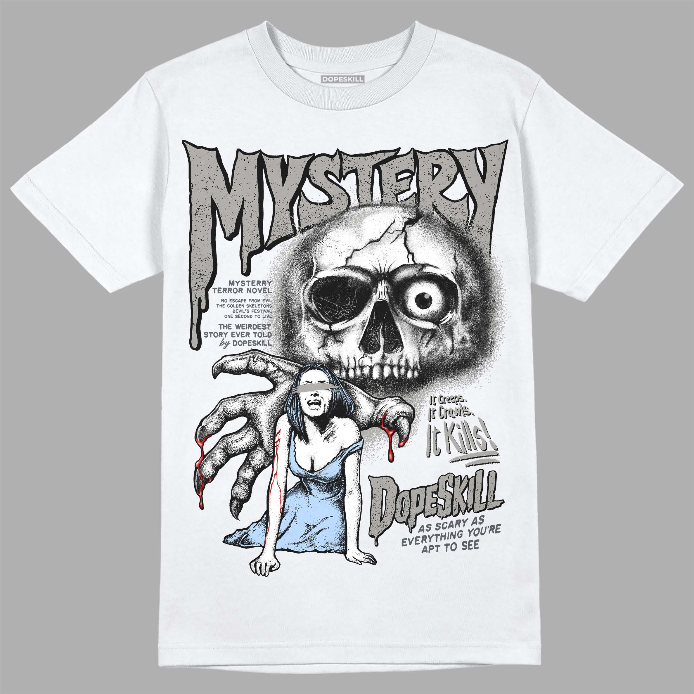 Cool Grey 6s superstreetwear T-Shirt Mystery Ghostly Grasp Graphic