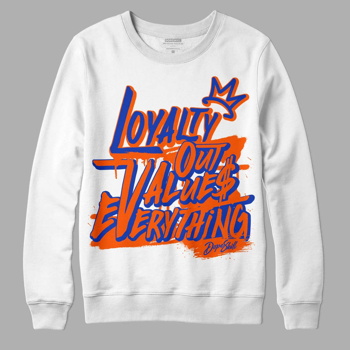 Dunk Low Futura Orange Blaze superstreetwear Sweatshirt LOVE Graphic