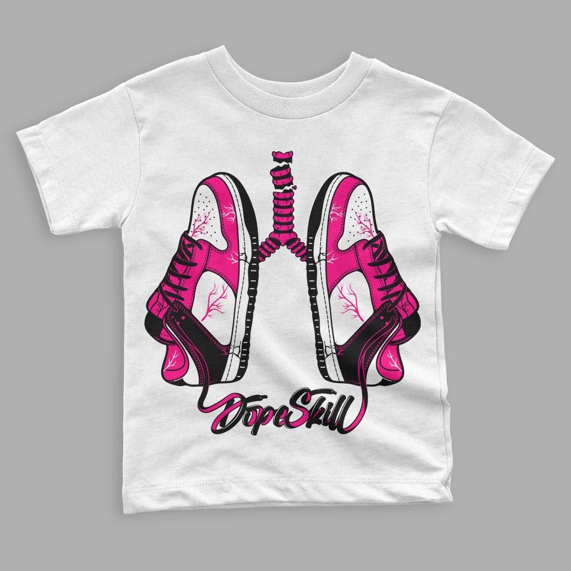 Fierce Pink 1s superstreetwear Toddler Kids T-shirt Breathe Graphic