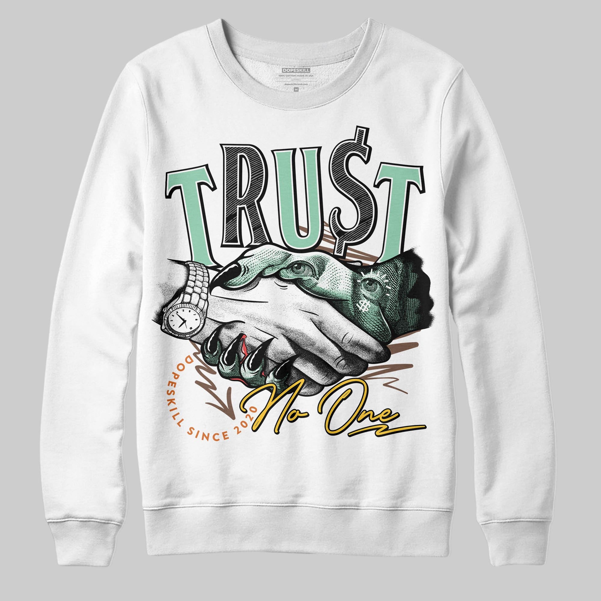 SB Dunk ¡°Rodeo¡± superstreetwear Sweatshirt Trust No One Graphic