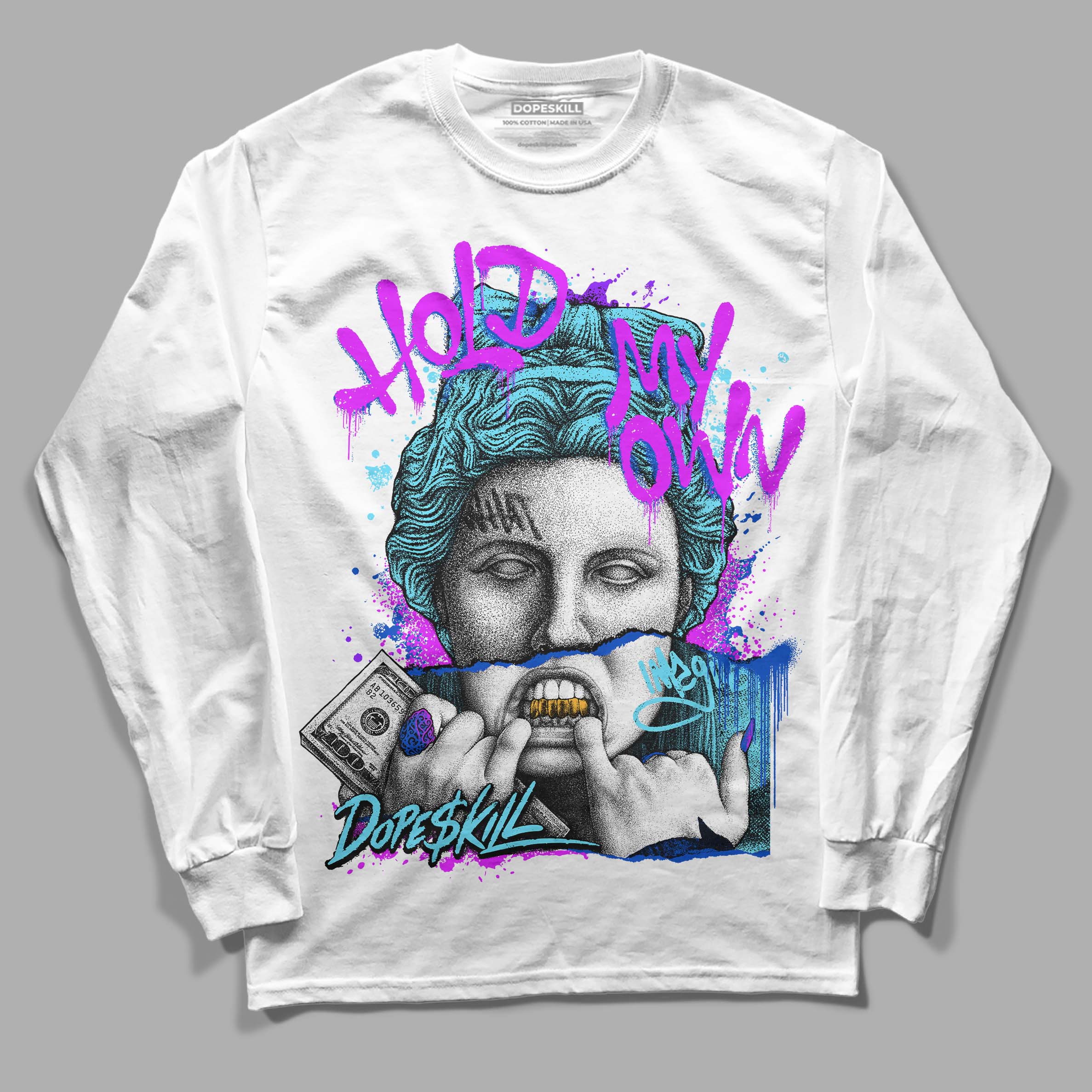 SB Dunk Argon superstreetwear Long Sleeve T-Shirt Hold My Own Graphic