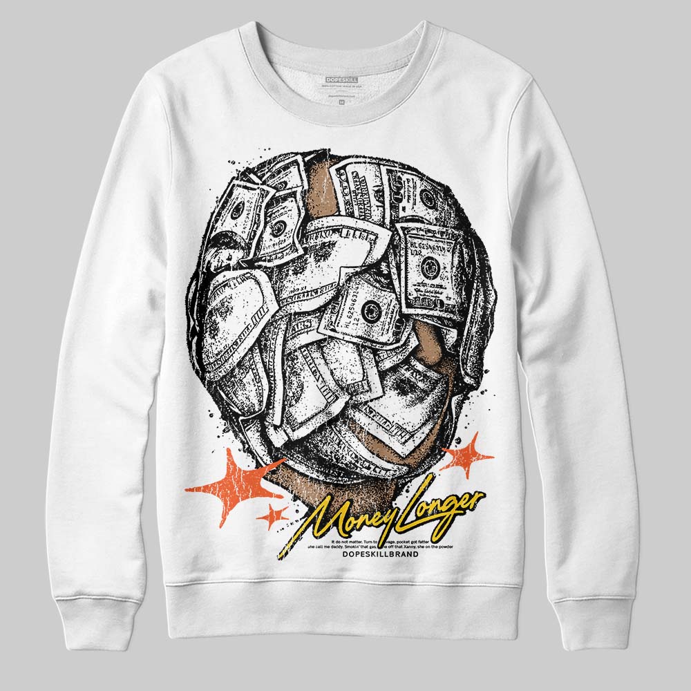 Yellow Collection superstreetwear Sweatshirt Money Longer Graphic