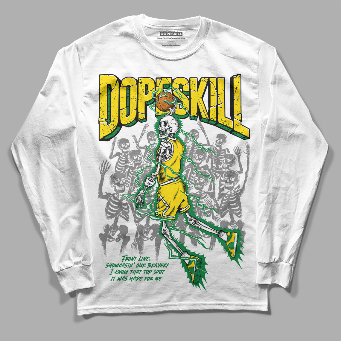 Dunk Low Reverse Brazil superstreetwear Long Sleeve T-Shirt Thunder Dunk Graphic