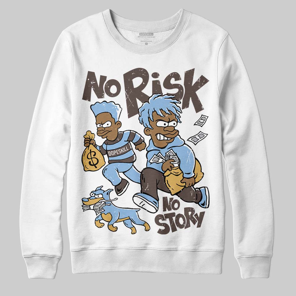 Handball Spezial Light Blue superstreetwear Sweatshirt No Risk No Story Graphic