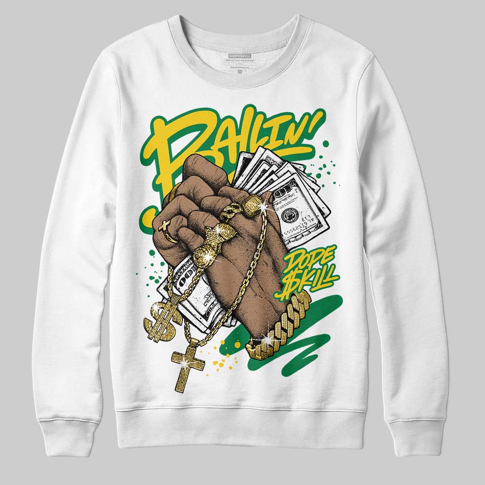 Green Collection superstreetwear Sweatshirt Always Ballin' Graphic