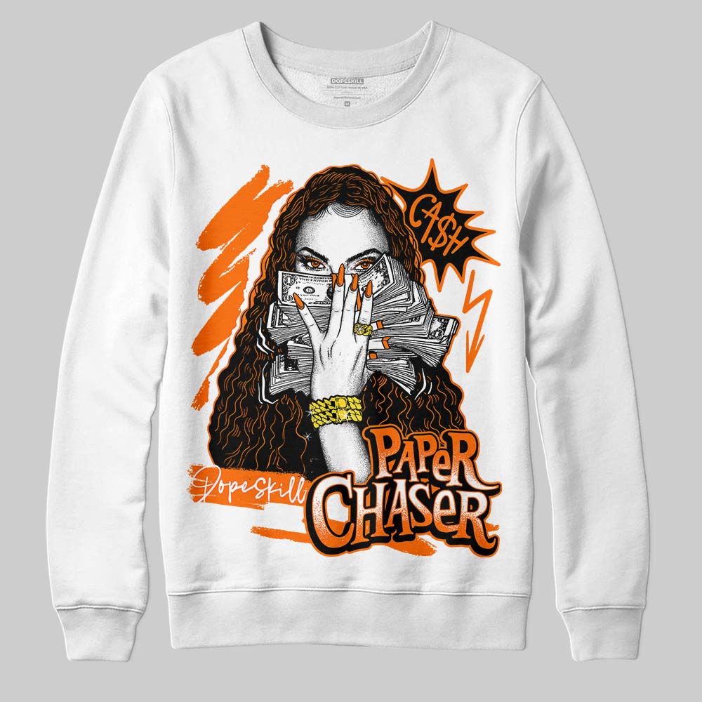 Orange Black White superstreetwear Sweatshirt NPC Graphic
