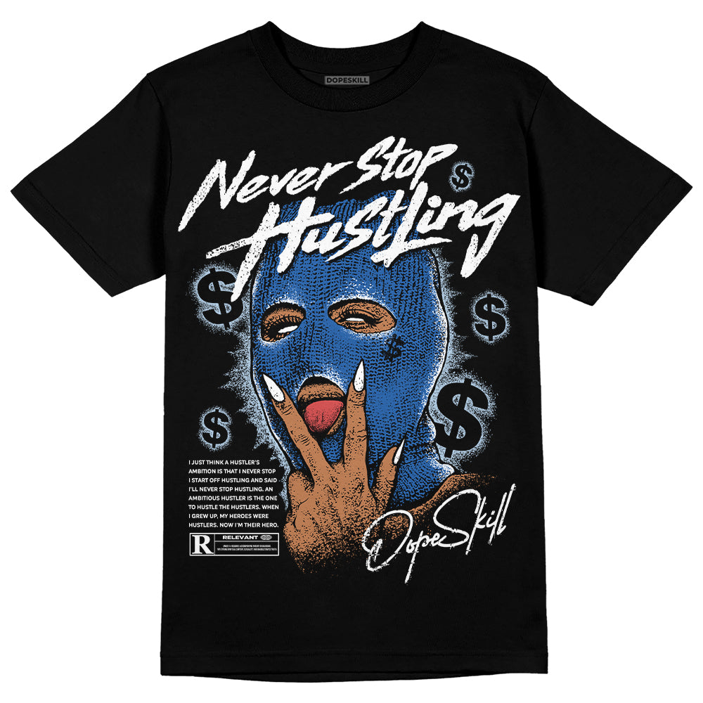 Space Jam 11s superstreetwear T-Shirt Never Stop Hustling Graphic
