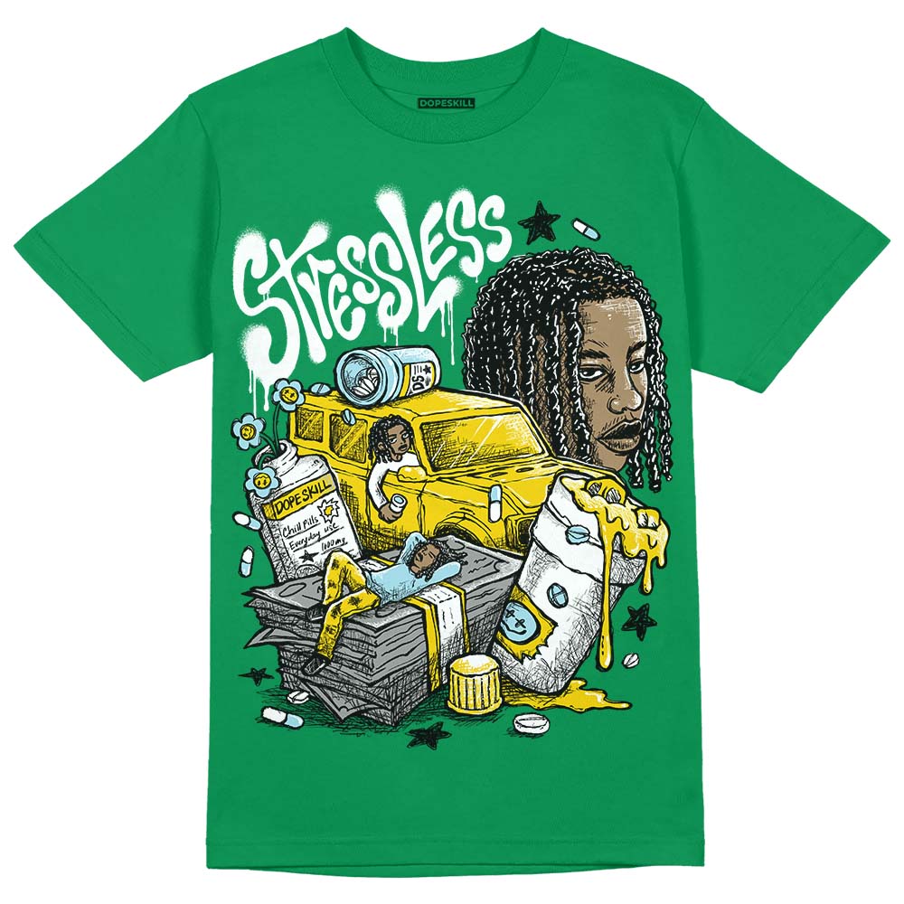 Lucky Green 5s superstreetwear Green T-shirt Stressless Graphic