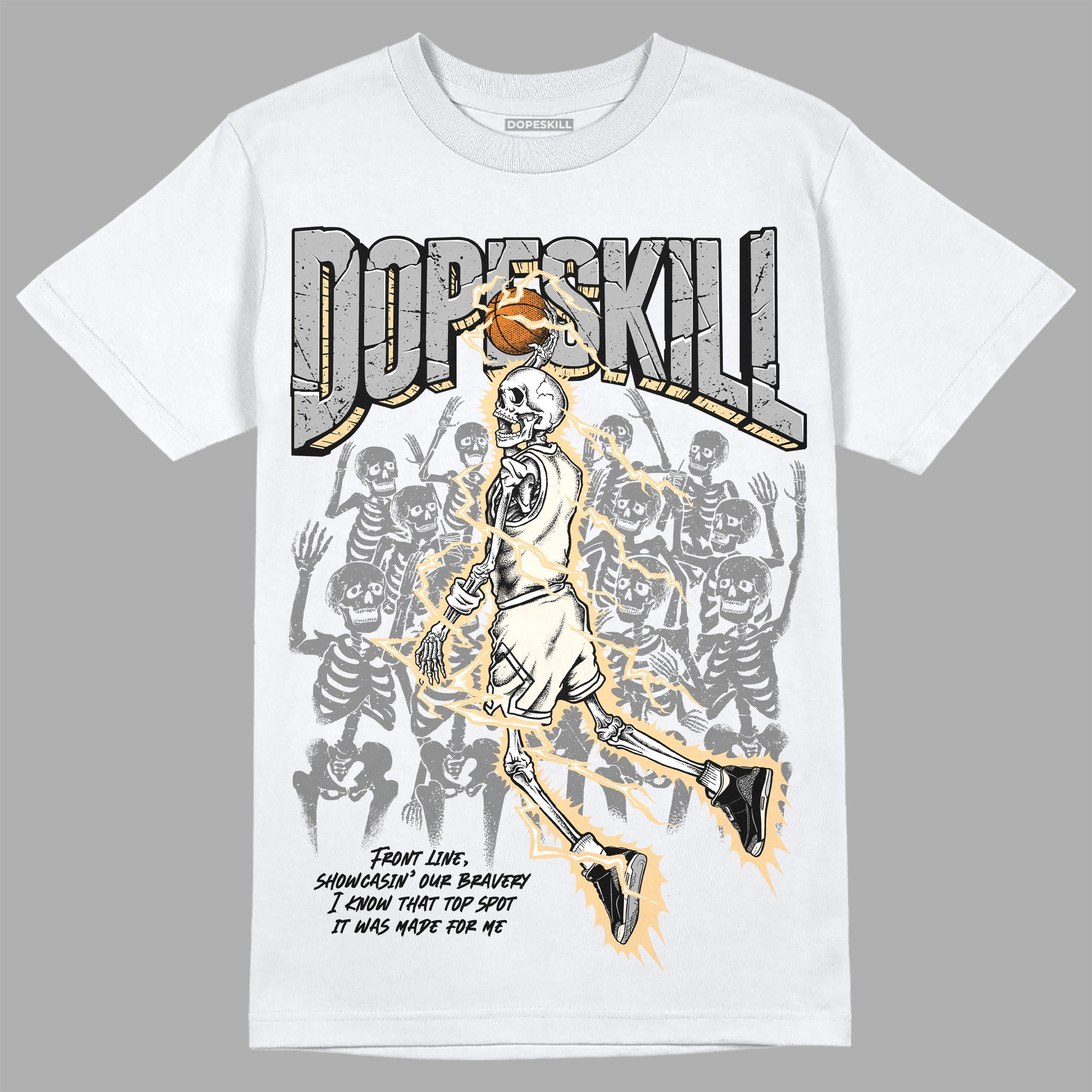 Off Noir 3s superstreetwear T-Shirt Thunder Dunk Graphic