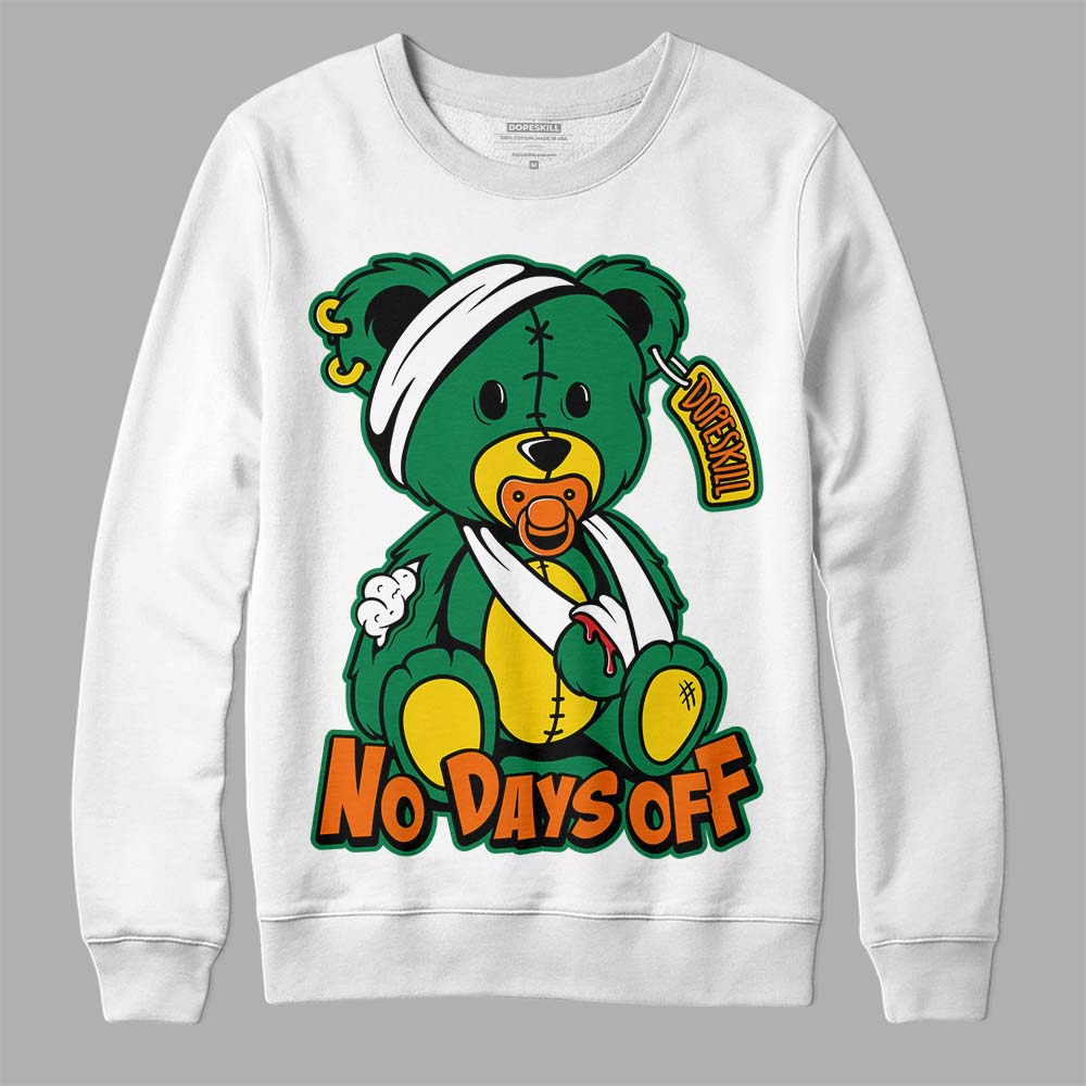 Green Collection superstreetwear Sweatshirt Hurt Bear Graphic