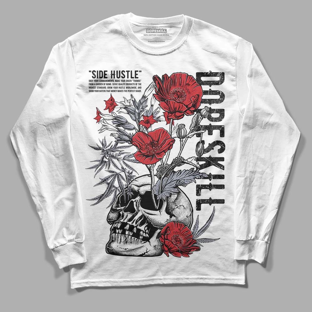Bred Reimagined 4s superstreetwear Long Sleeve T-Shirt Side Hustle Graphic