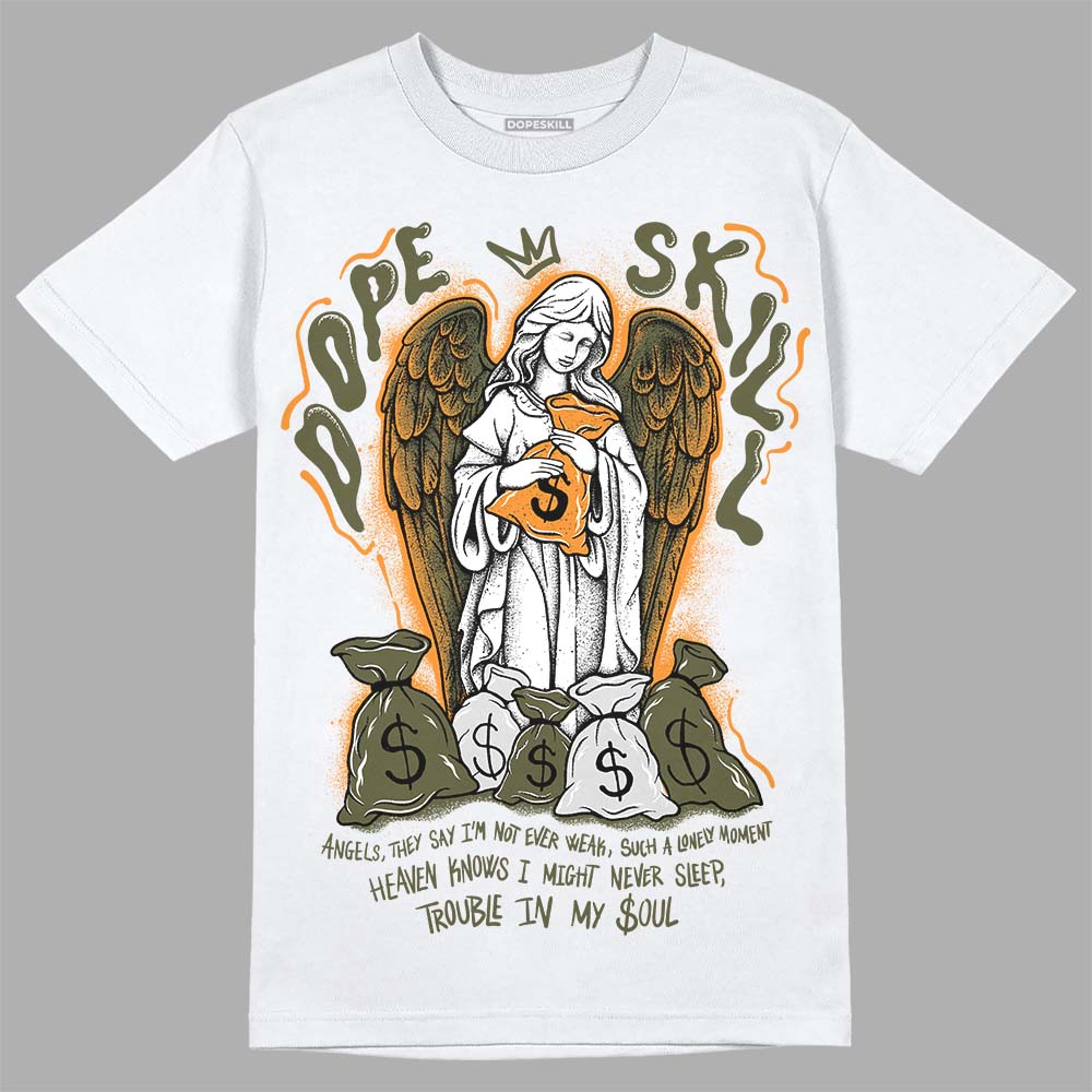 Olive 5s superstreetwear T-Shirt Angels Graphic