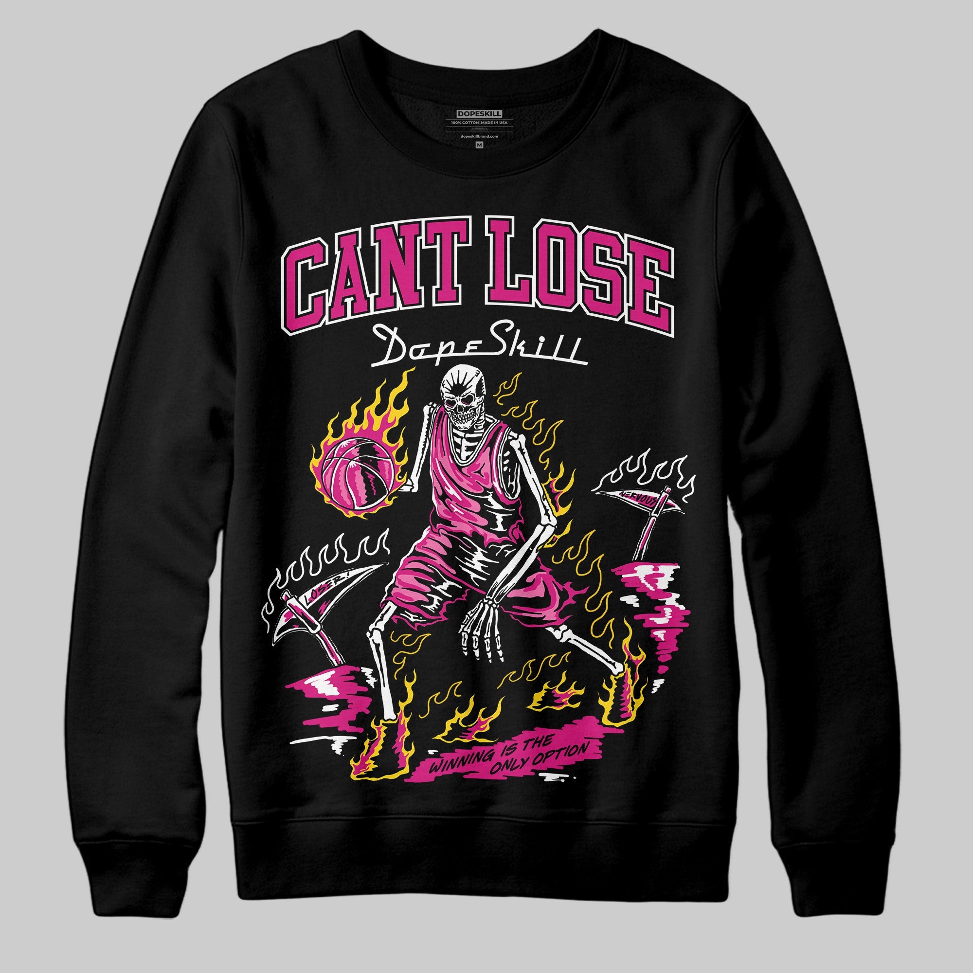 Rick RO Pink Leather Sneakers superstreetwear Sweatshirt Cant Lose Graphic