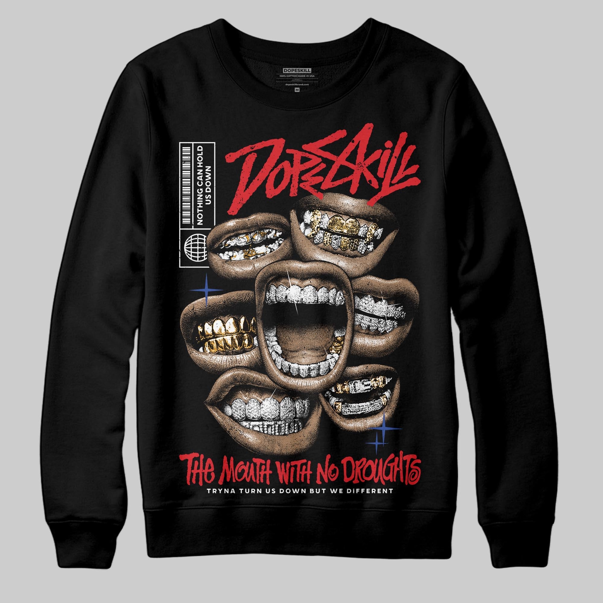 Seoul 2.0 3s superstreetwear Sweatshirt The Mouth With No Droughts Graphic