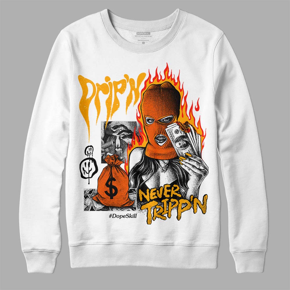 Black Taxi 12s superstreetwear Sweatshirt Drip'n Never Tripp'n Graphic