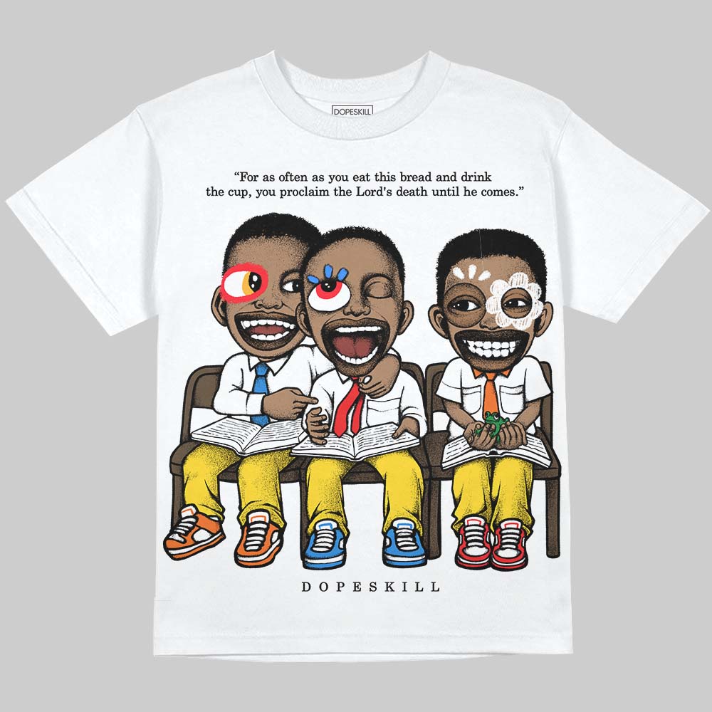 Black Tour Yellow AJ 4 Thunder superstreetwear Oversize Print T-Shirt First Sunday Graphic