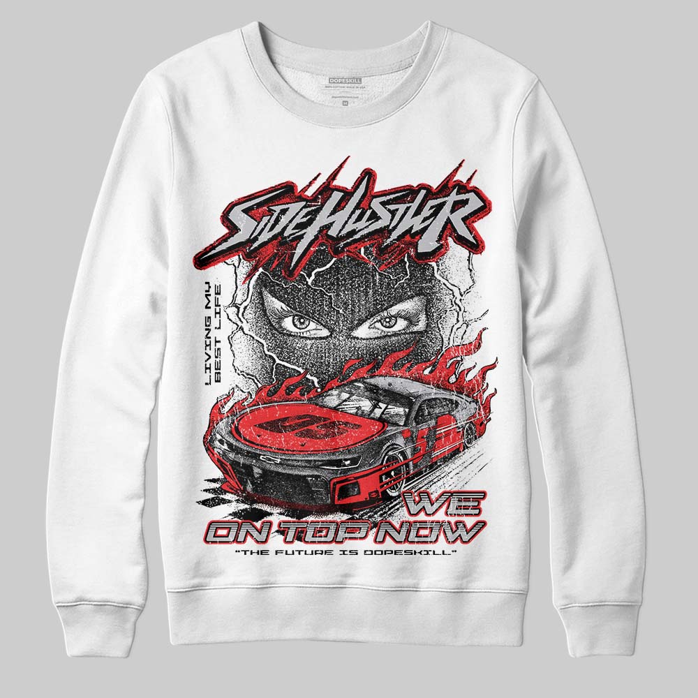 Grey Collection superstreetwear Sweatshirt New Side Hustler Graphic