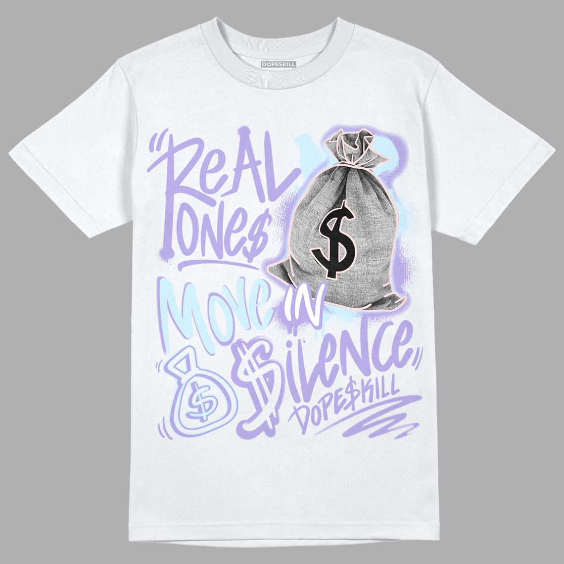 Easter Dunk Low superstreetwear T-Shirt Real Ones Move In Silence Graphic