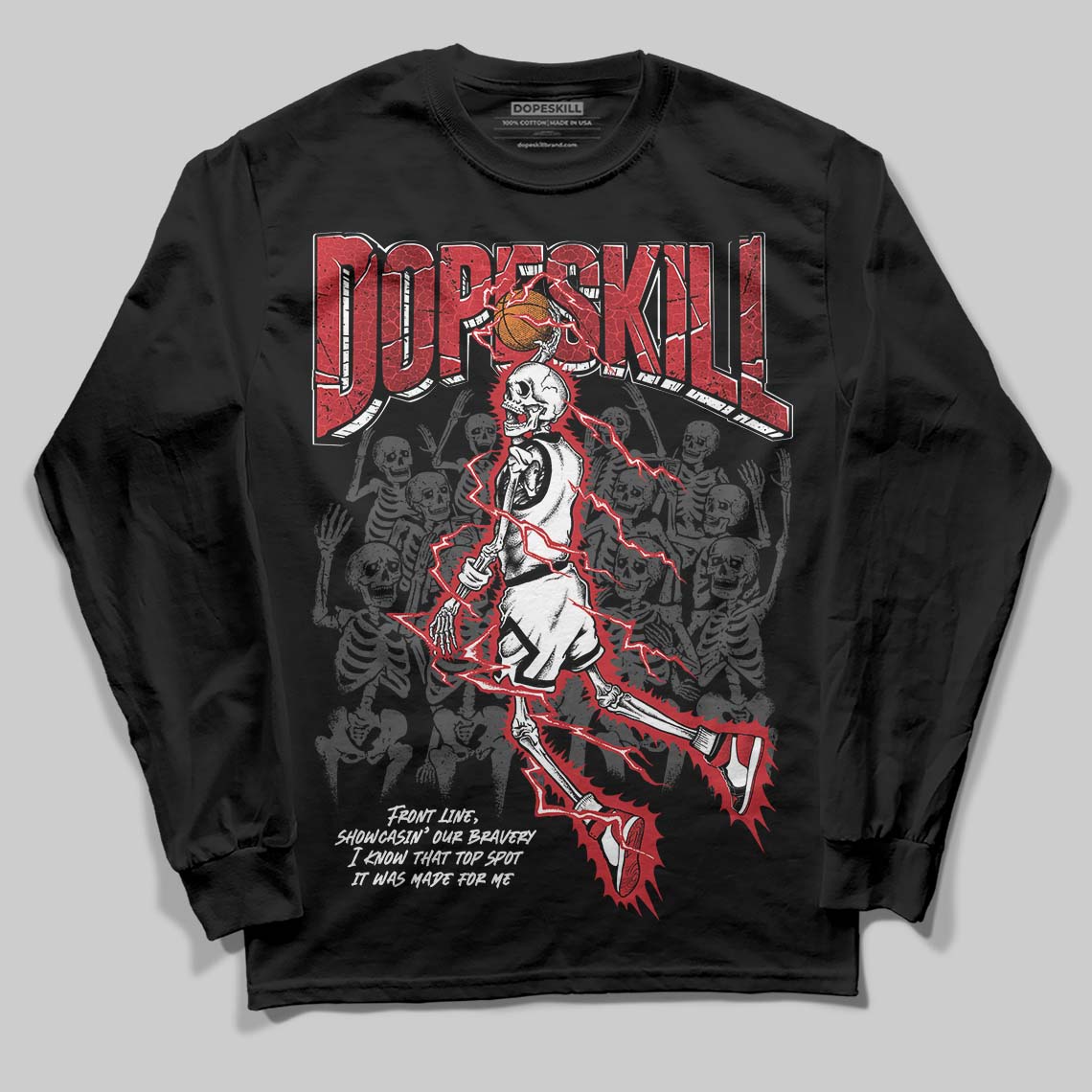 Ruby 1s superstreetwear Long Sleeve T-Shirt Thunder Dunk Graphic