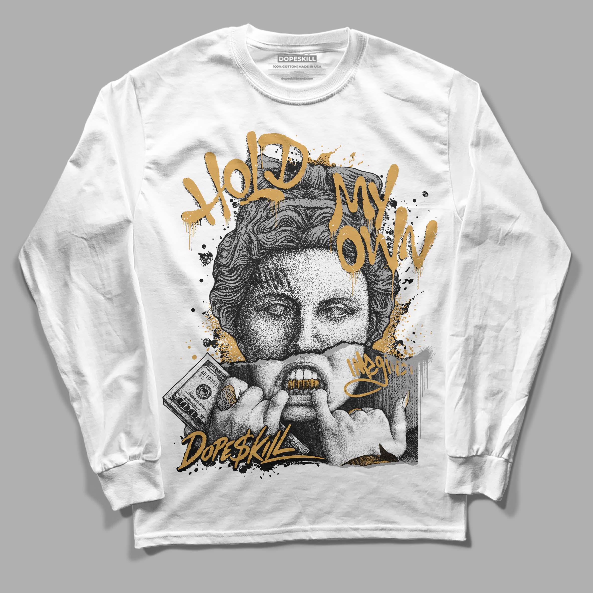 Gratitude 11s superstreetwear Long Sleeve T-Shirt Hold My Own Graphic