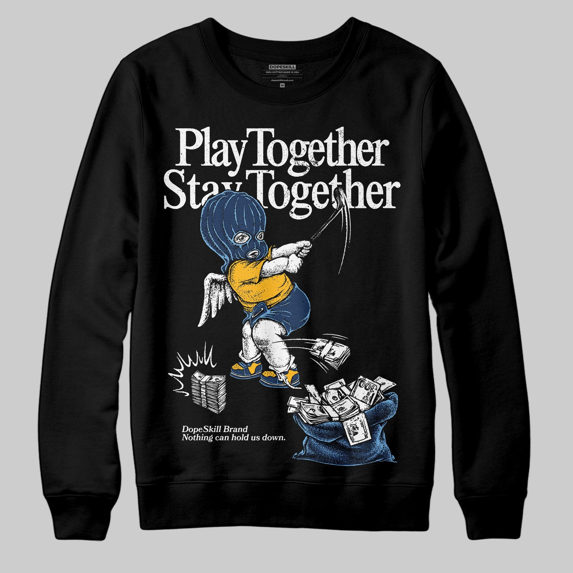 Retro Dunk From Above 4s superstreetwear Sweatshirt Play together,Stay together Graphic