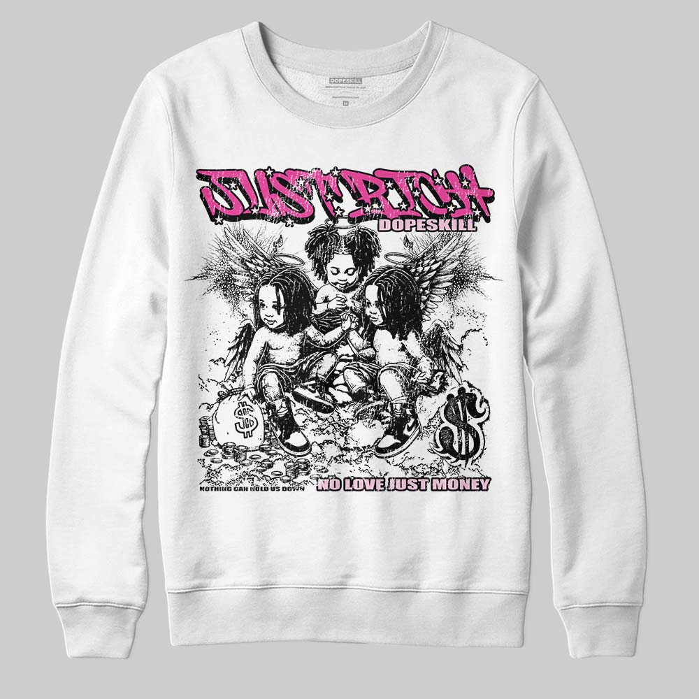 Pink Collection superstreetwear Sweatshirt Just Rich Graphic