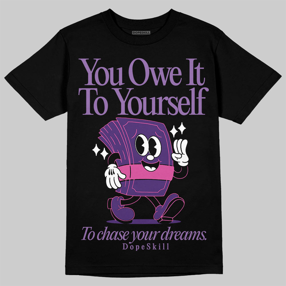 PURPLE Collection superstreetwear T-Shirt Owe It To Yourself Graphic