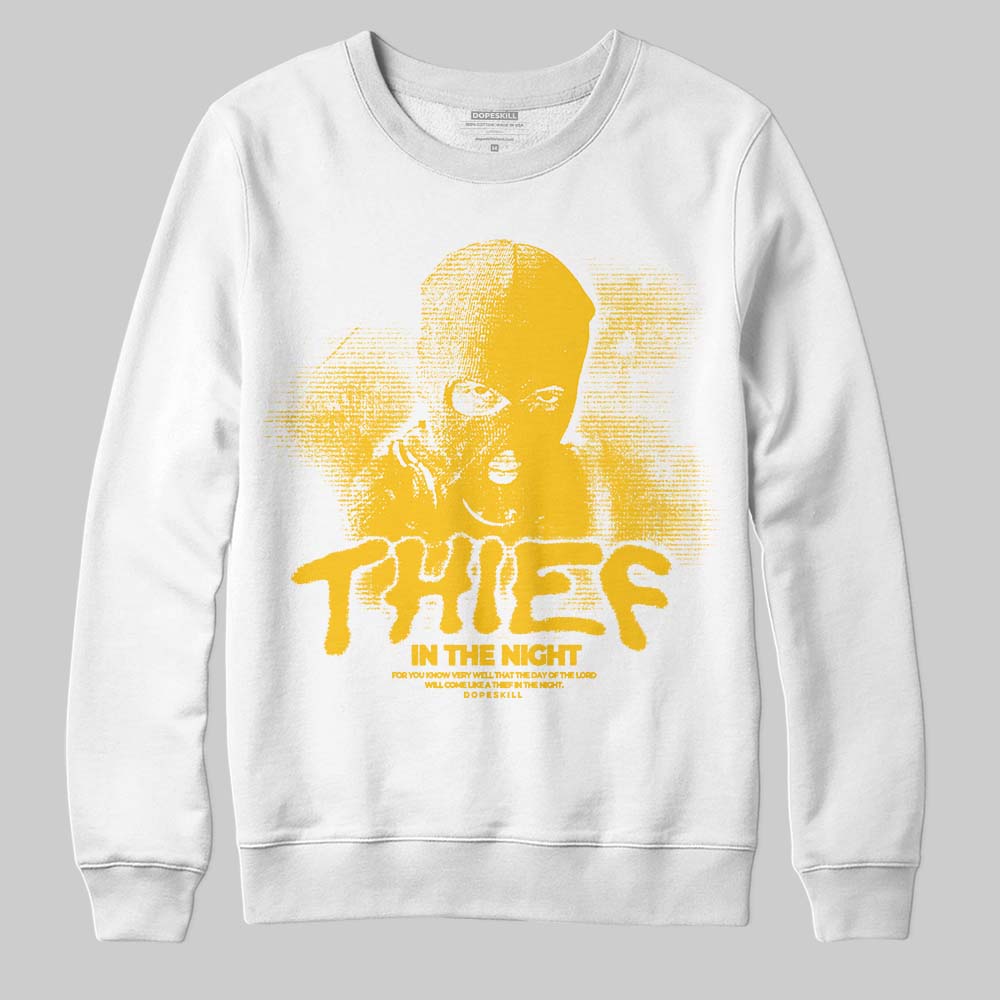 Yellow Collection superstreetwear Sweatshirt Thief In The Night Graphic