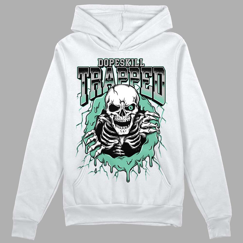 Green Glow 3s superstreetwear Hoodie Sweatshirt Trapped Halloween Graphic