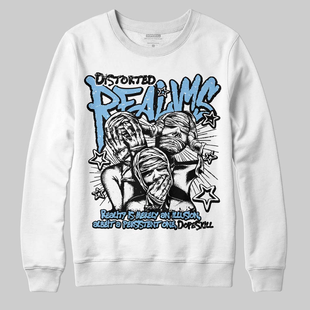 University Blue Collection superstreetwear Sweatshirt Distorted Realms Graphic