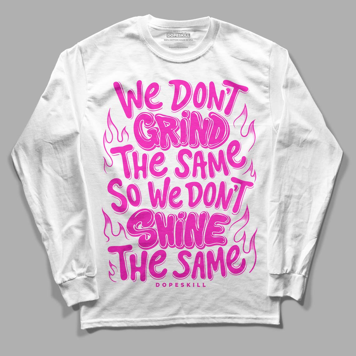 Dunk Low Active Fuchsia superstreetwear Long Sleeve T-Shirt Grind Shine Graphic