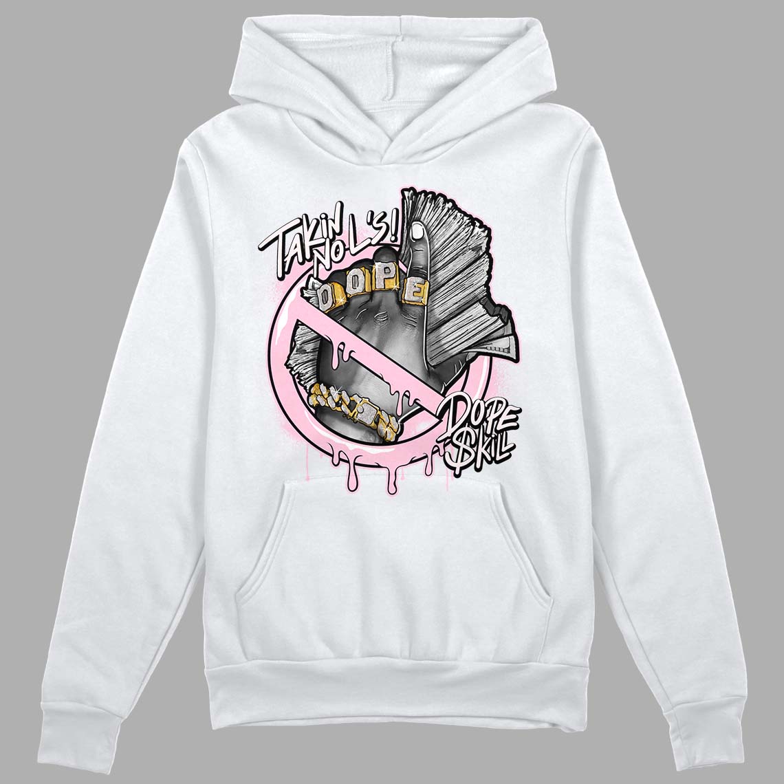 Dunk Low Pink Foam superstreetwear Hoodie Sweatshirt Takin No L's Graphic