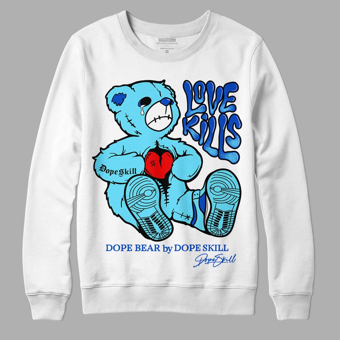 SB Dunk Argon superstreetwear Sweatshirt Love Kills Graphic
