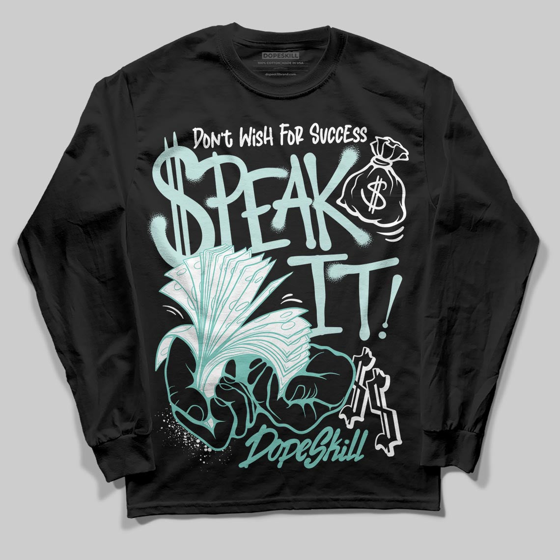 Igloo 11s superstreetwear Long Sleeve T-Shirt Speak It Graphic