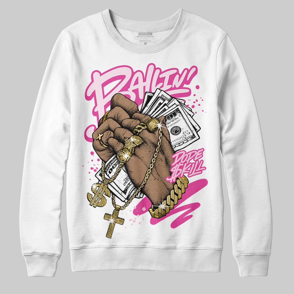 Triple Pink Dunk superstreetwear Sweatshirt Always Ballin' Graphic