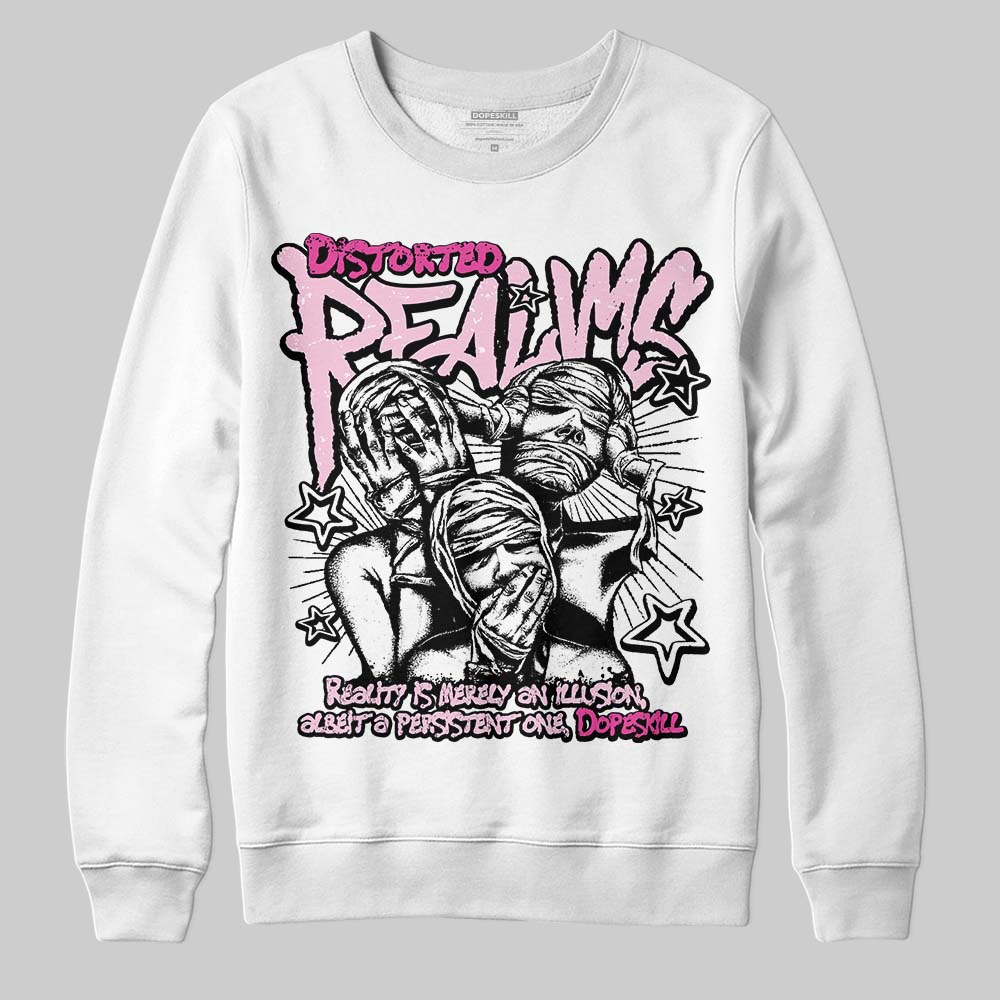 Triple Pink Dunk superstreetwear Sweatshirt Distorted Realms Graphic